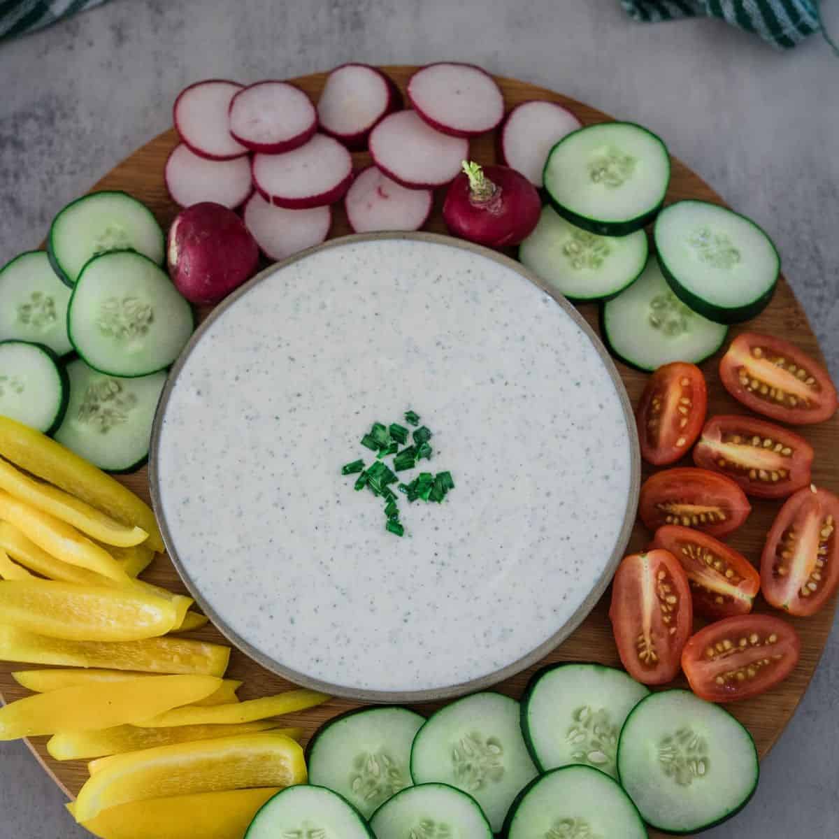 Cottage Cheese Ranch Dip - Divalicious Recipes