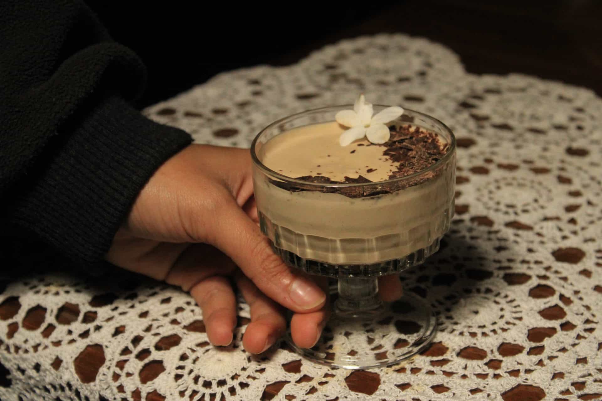 Cottage Cheese Coffee Mousse