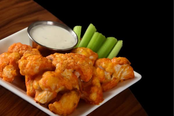 Buffalo Cauliflower Bites