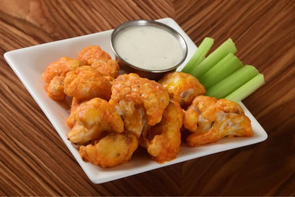 Buffalo Cauliflower Bites